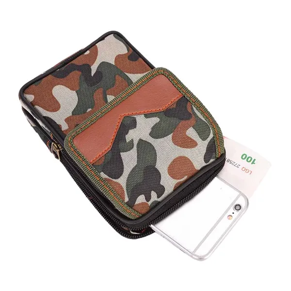 Открытый Военно-тактические Camo пояса сумка пакет телефон мешки Молл поясная сумка лагерь карман талии поясная сумка
