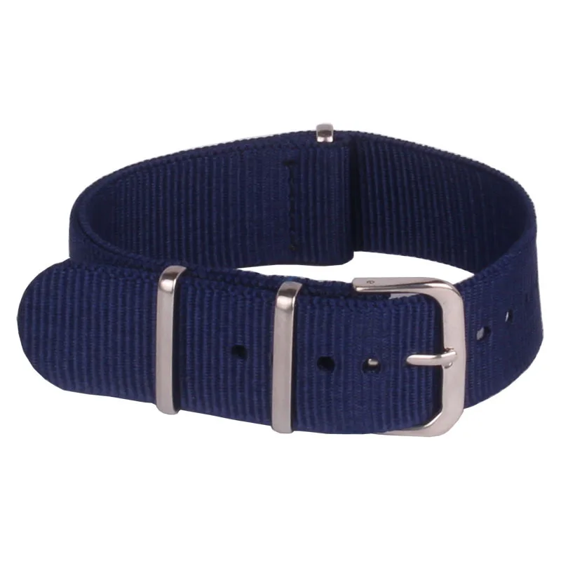 

Retro Mans Women 22 mm Strong Navy Military Army nato fabric Nylon Watches Woven Straps Bands Buckle belt 22mm New watchbands