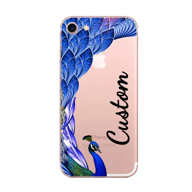 На заказ Ваше имя DIY Дизайн чехол для iPhone 11 Pro XR X XS Max 5 5S SE 6 6s 7 8 Plus |