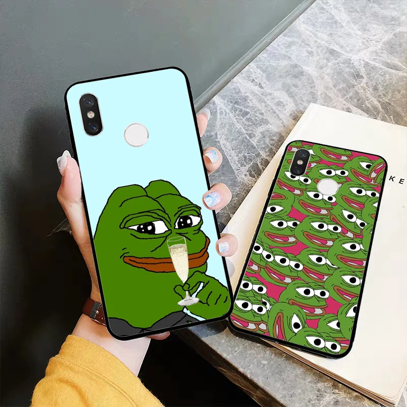 Lavaza в мем-лягушка pepe красочные Забавный силиконовый чехол для Xiaomi Redmi 4A 4X 5A 5 плюс S2 6 6A Note 4 7 Pro премьер