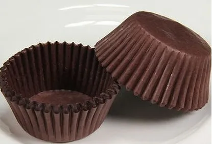 

Open size 4cm bread cups Brown Paper Cupcake Muffin Choclate Baking Liners