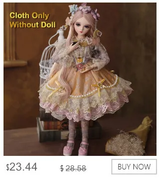 1/3 Кукольное свадебное платье для BJD 60 см куклы игрушки 18 шаров шарнир Кукла западный стиль платье принцессы длинное платье куклы аксессуары