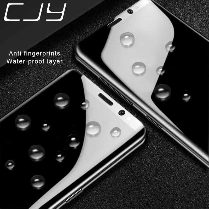 CJY полное покрытие мягкая Гидрогелевая пленка для Samsung Galaxy S8 S9 Plus Note 8 S6 S7