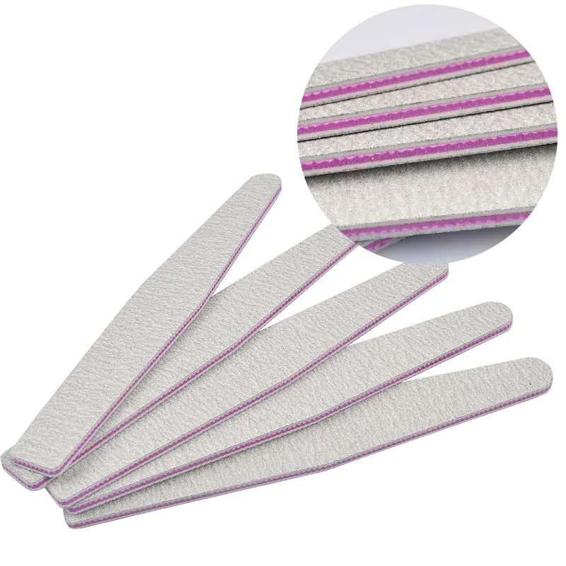 5 шт./компл. набор инструментов для маникюра и педикюра пилка ногтей 100/180