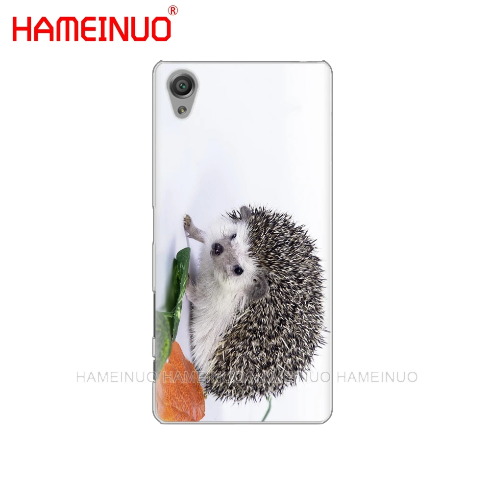 HAMEINUO Ежик милые животные мультфильм чехол для телефона sony xperia C6 XA1 XA2 XA ULTRA X XP L1 L2 X XZ1 compact XR/XZ PREMIUM