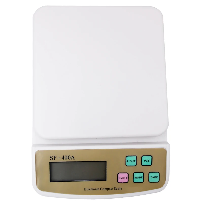 2/5/10Kg 1g/0.1g Libra Digital Kitchen Scales Counting Weighing electronic balance scale SF-400A English button