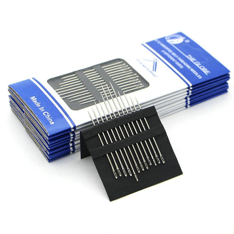 12 шт./лот срыгивающие иглы для женского рукоделия простой швейный инструмент