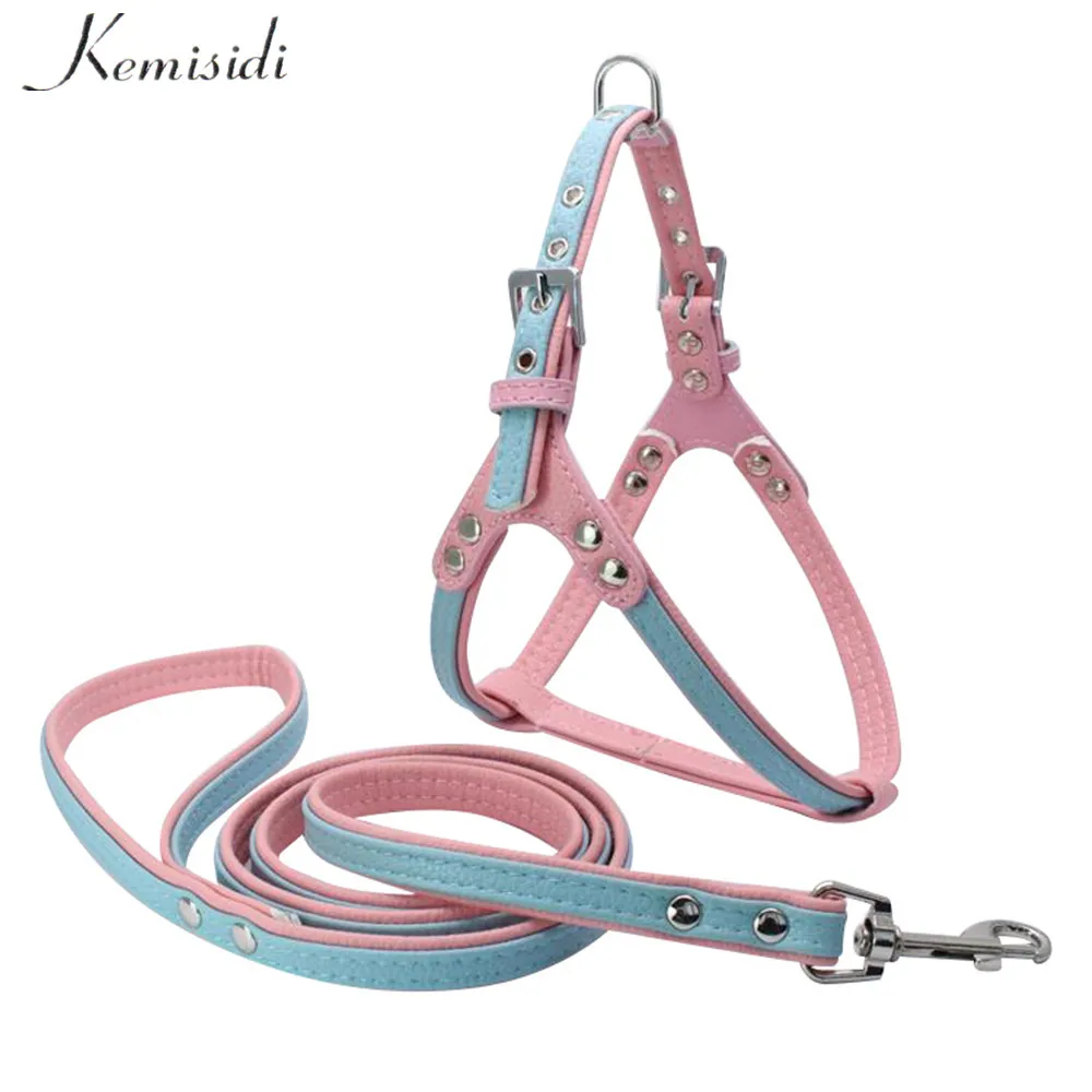 KEMISIDI поводок для собак шикарный горный хрусталь Роскошная искусственная кожа