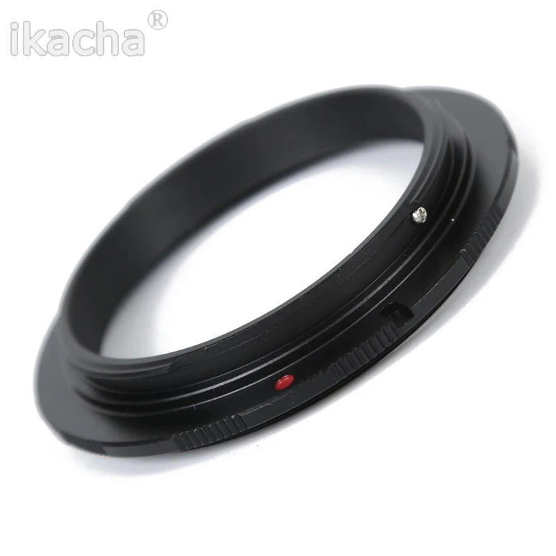 Metal Camera Macro Lens Reverse Adapter Ring for Nikon AI to 49mm 52mm 55mm 58mm 62mm 67mm 72mm 77mm Thread Mount
