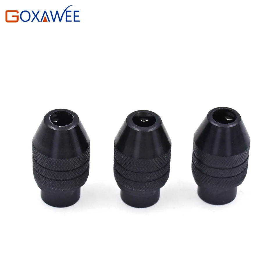 GOXAWEE 3 шт. бурильные аксессуар Универсальный Мульти ключа патрон для мини дрели