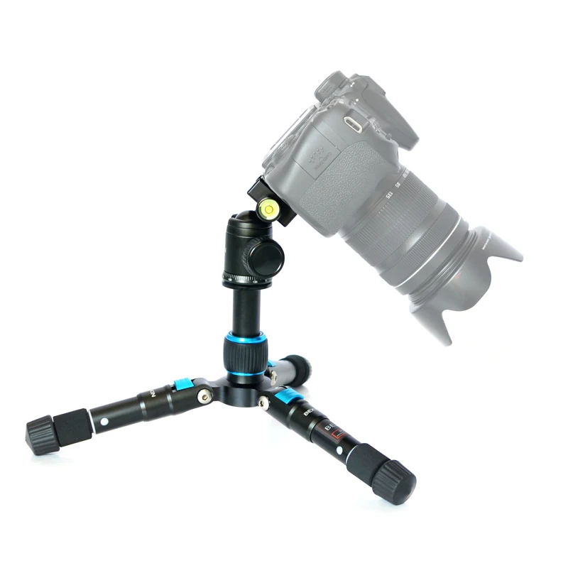 Легкий штатив для камеры Компактный алюминиевый настольный мини-штатив с