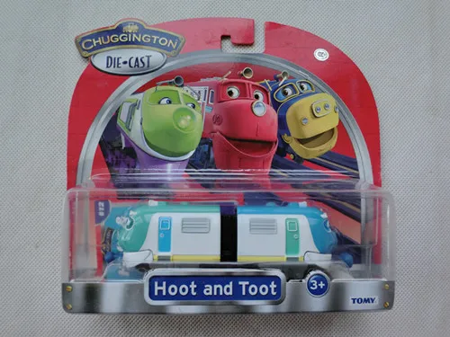Takara Tomy Chuggington поезда металл литье под давлением игрушечный автомобиль Hoot and Toot