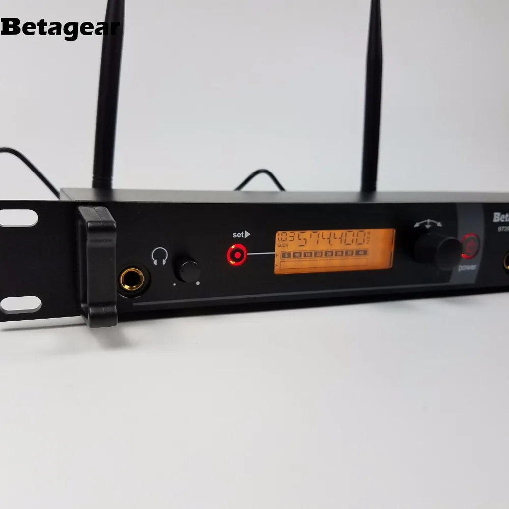 구매 Betagear SR2050 무선 모니터 시스템 UHF 인 이어 무선 헤드폰 7 수신기 Dj 사운드 시스템, 인이어 모니터 Iem