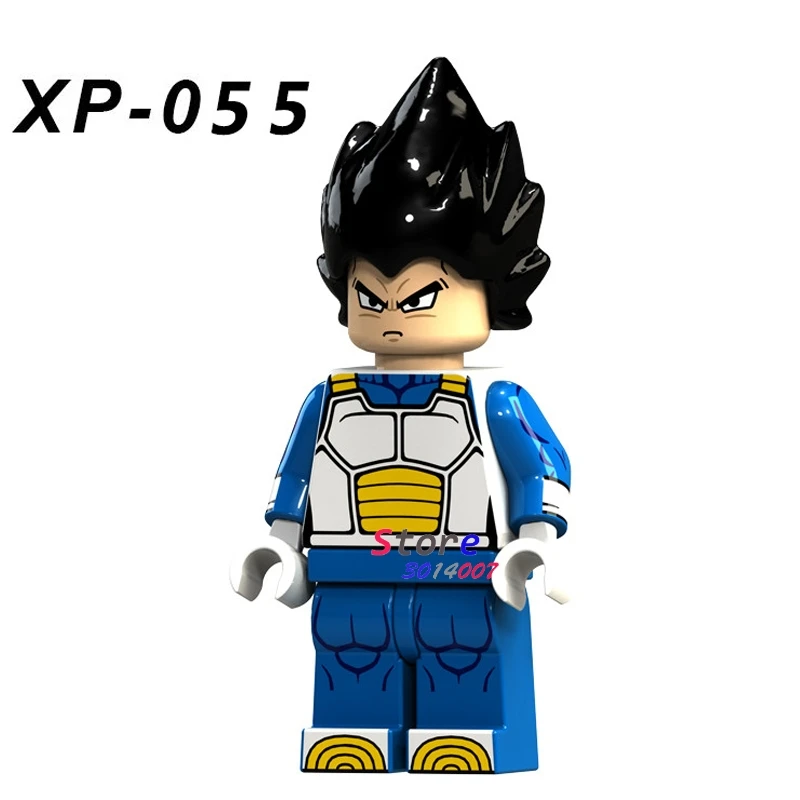 XP055 Один строительный конструктор Super Mario Bros Luigi Dragon Ball Z Torankusu мультфильм серии модель кирпич детские игрушки для детей - Цвет: XP055