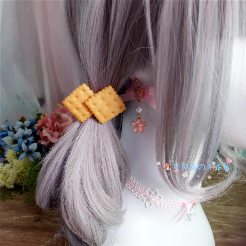 8 PCS square Красивая Шпилька с хвостиком делает край, Япония и Южная чесапике-милая девушка Харадзюку - Цвет: 8 PCS square