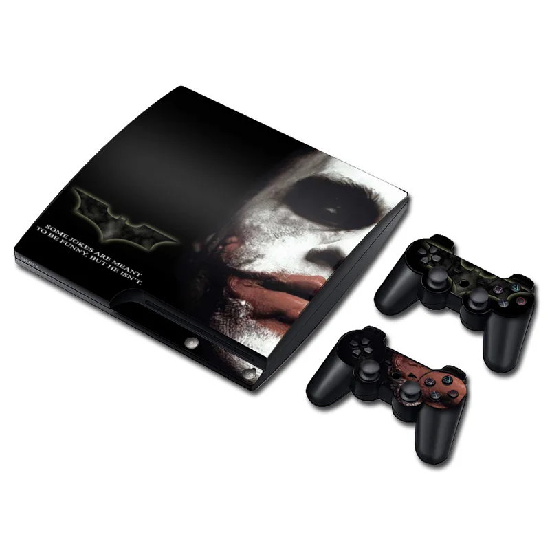 Виниловая наклейка DC The Joker Skin для PS3 Slim PlayStation 3 и контроллеров PS3|Наклейки| |