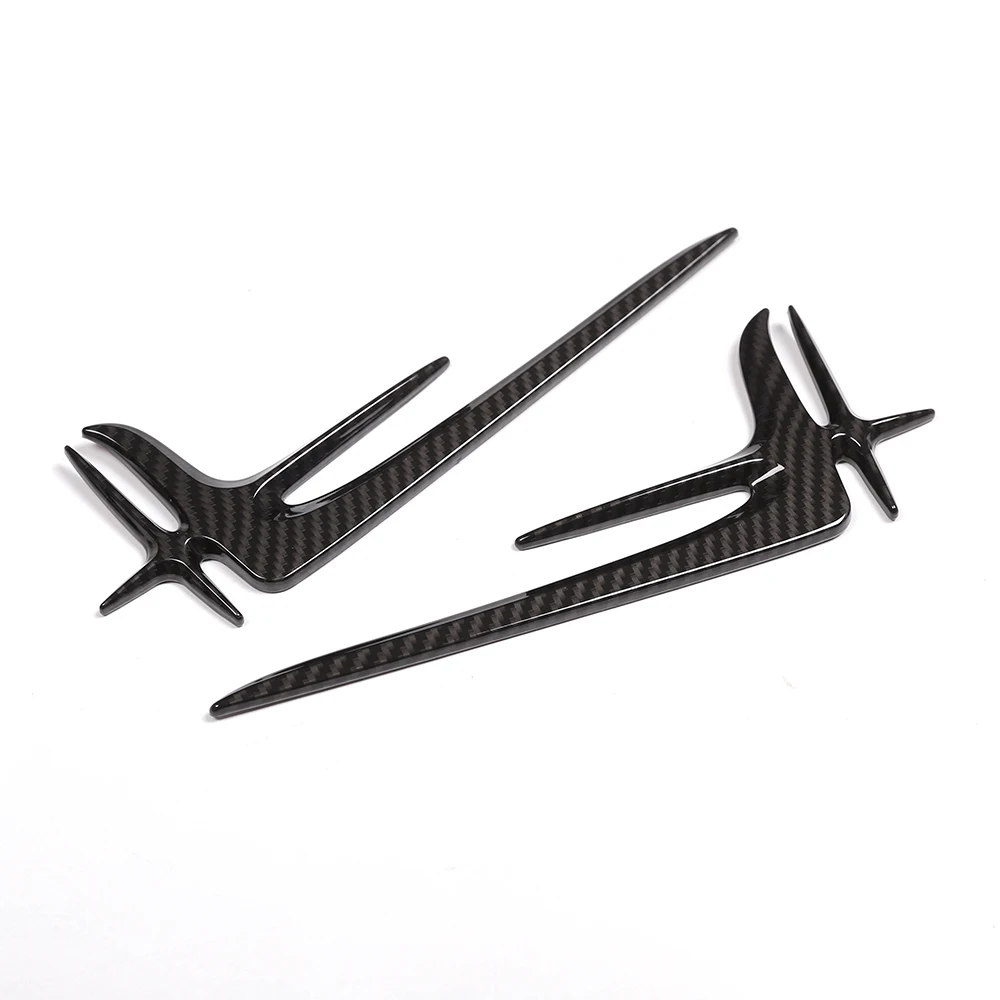 

Carbon Fiber Style Car Sticker Lengthened Standard For Mercedes Benz E Class C Class W205 C180L C260L C200L 2014 -2017 Accessory