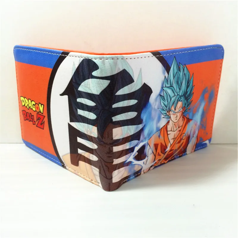 Аниме Драконий жемчуг Z кошелек Сон Гоку косплей студенты короткие бумажник