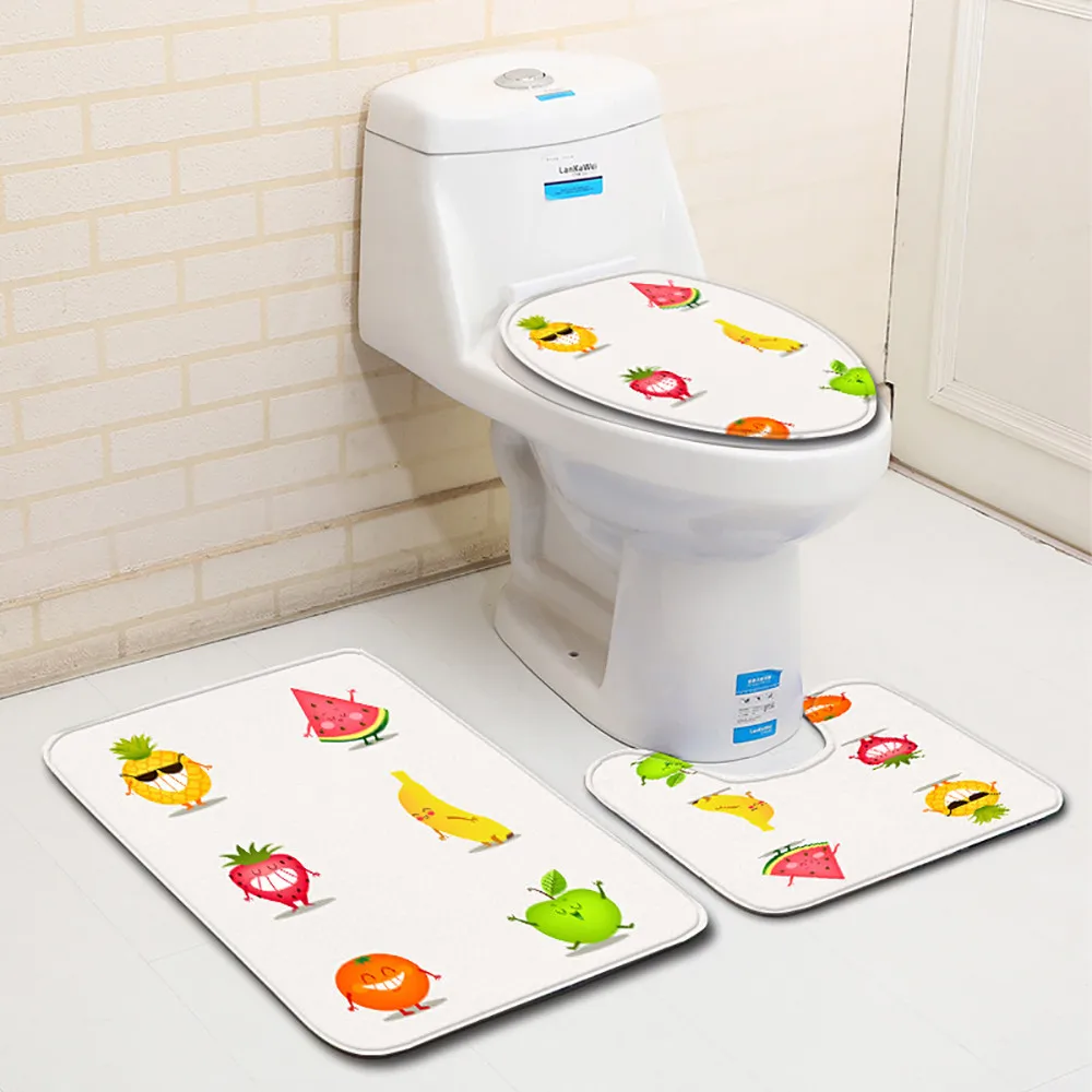 Противоскользящие коврики для ванной комнаты маленький желтый коврик набор из