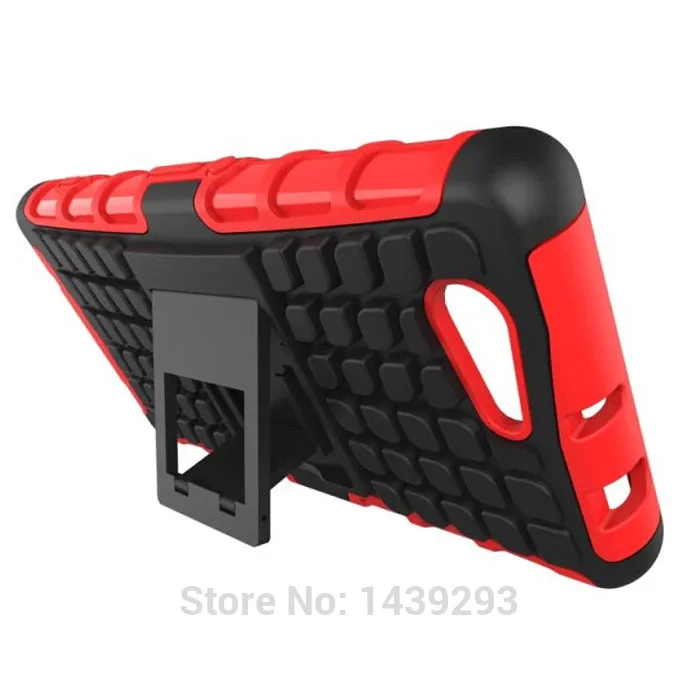 Для Sony Z 3 Compact TPU & Plastic Stand Противоскользящий Износостойкий чехол для Xperia Z3 D5803 D5833 7