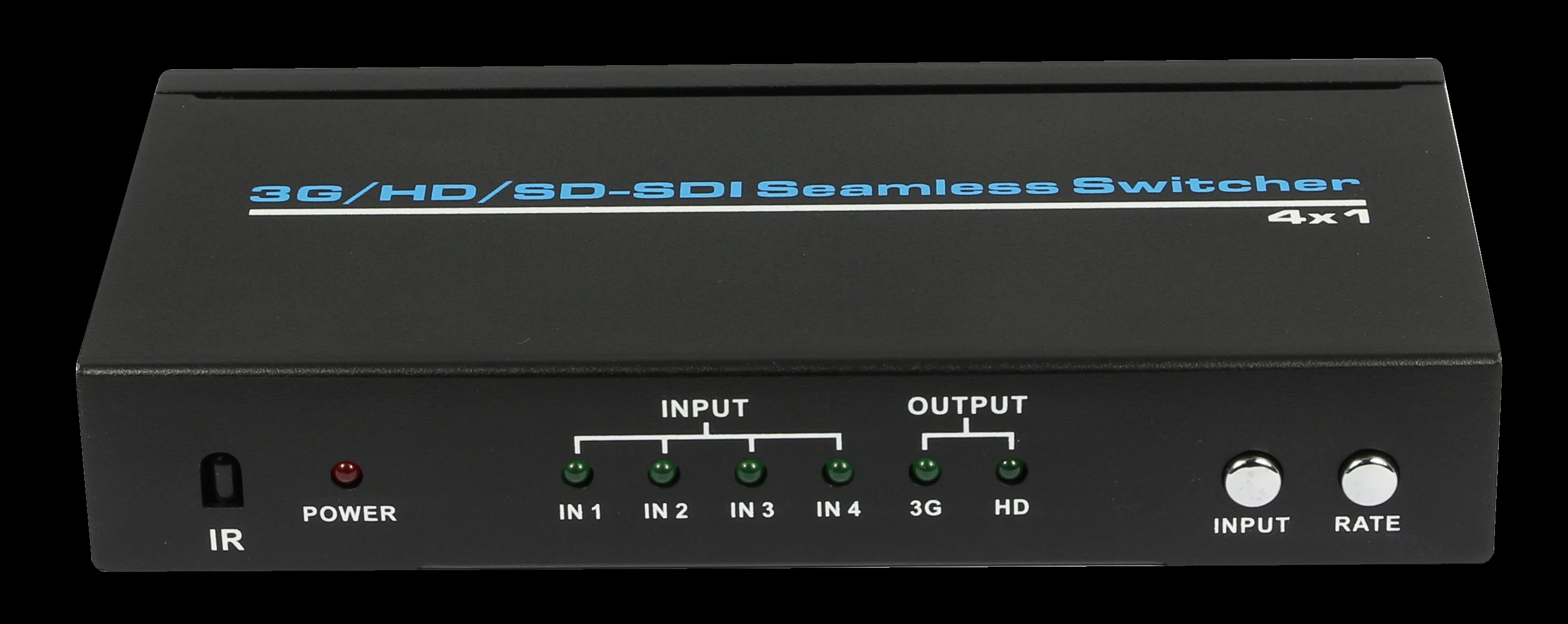 SD-SDI/HD-SDI/3G-SDI коммутатор 4x1 конвертер 4 SDI вход последовательного цифрового