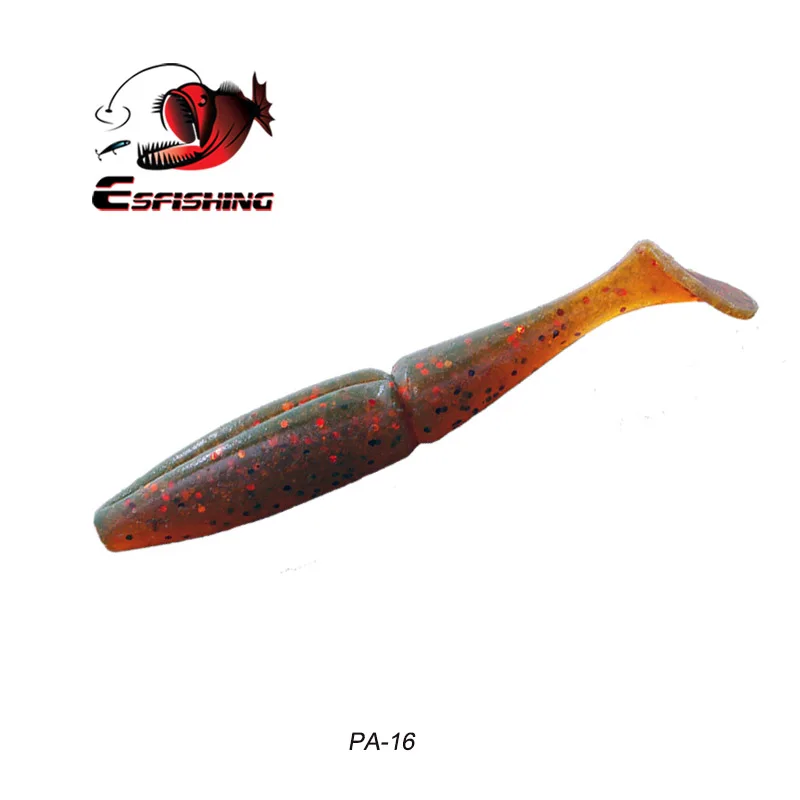 ESFISHING качество приманки Easy Shiner от Шад 100 мм 125 мм 155 мм 200 мм Pesca рыбалка мягкие воблеры, силиконовые приманки воблеры Leurre Souple - Цвет: PA16