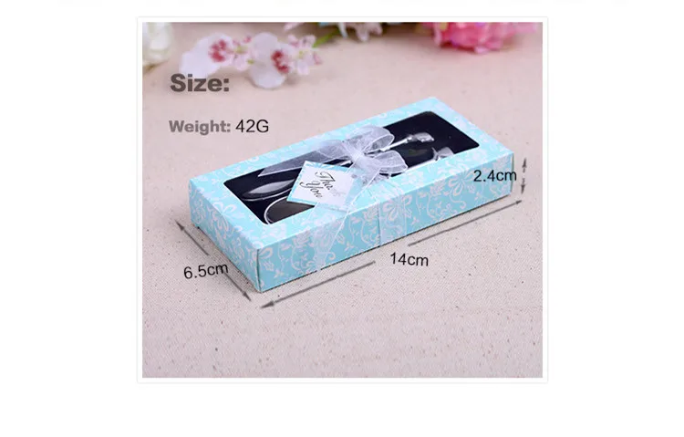 1 шт. образец серебряного цвета для влюбленных Милая кофейная зернистая ложка