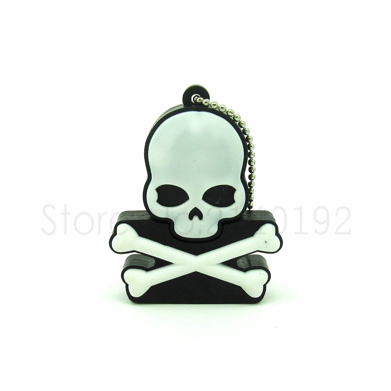 Классный USB флеш накопитель с черепом и скелетом 32 ГБ 16 8 4 Гб|u disk|memory stickflash drive |