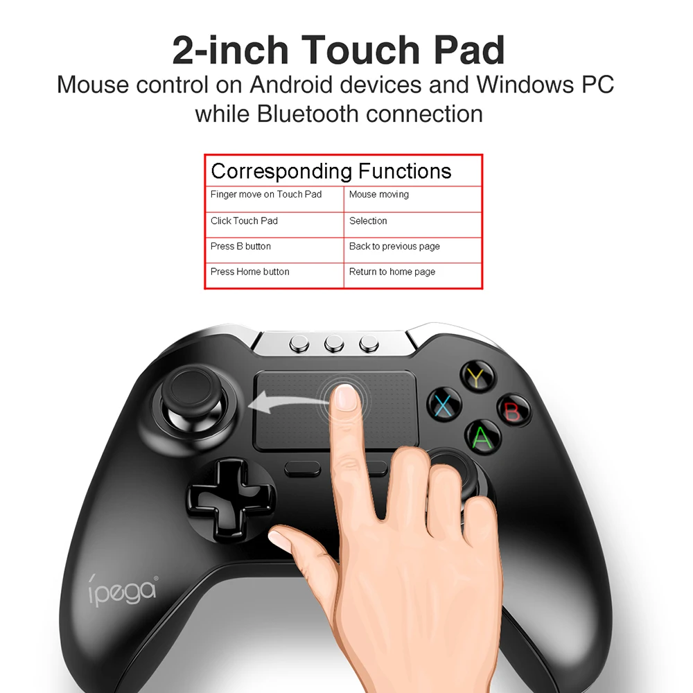 IPega PG-9069 PG 9069, геймпад, Bluetooth, беспроводной джойстик, игровой контроллер для смартфона, Android, планшета, ПК