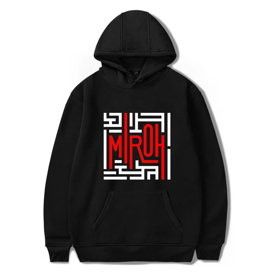 Корейская одежда для детей Miroh кофта Айдол для женщин и мужчин Уличная Высокая уличная Толстовка Пуловер Kpop Stray Kids Культовая группа Толстовка