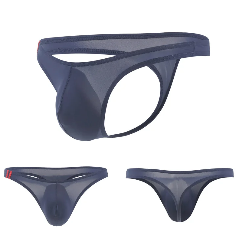 Сексуальное мужское нижнее белье U образные выпуклые сверхтонкие брифы мужские