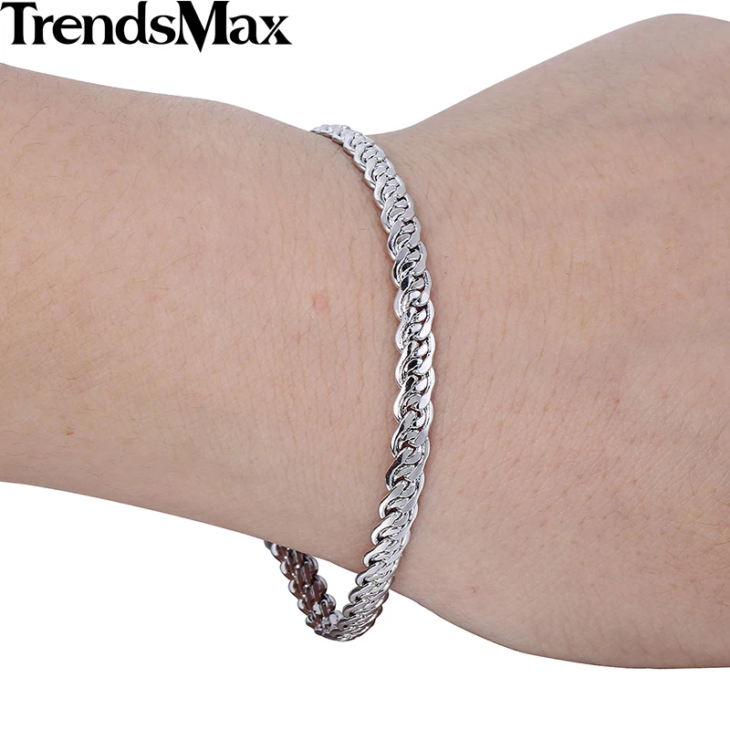 Женские браслеты Trendsmax золотые 585 пробы подарки для женщин 2018 золото/розовое