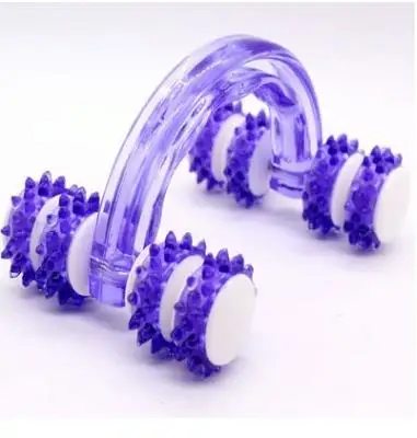 The new body massager 11 cm plastic 8 round manually Rainbow eight rounds of lunar rover | Красота и здоровье