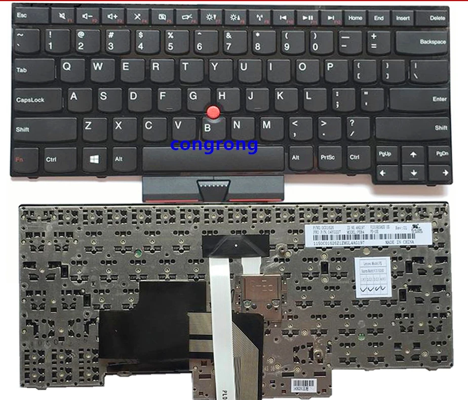 

US Keyboard For IBM Thinkpad for Lenovo Edge E330 E335 E430 E430C E435 laptop black keyboard