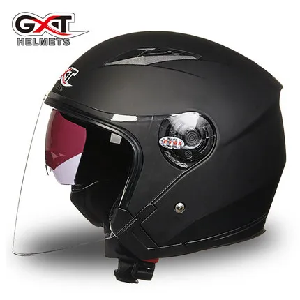 

GXT G512 dual visor dirt biker helmets for women, electric motorcycle MOTO bicycle scooter safety helmet headpiece red pink air