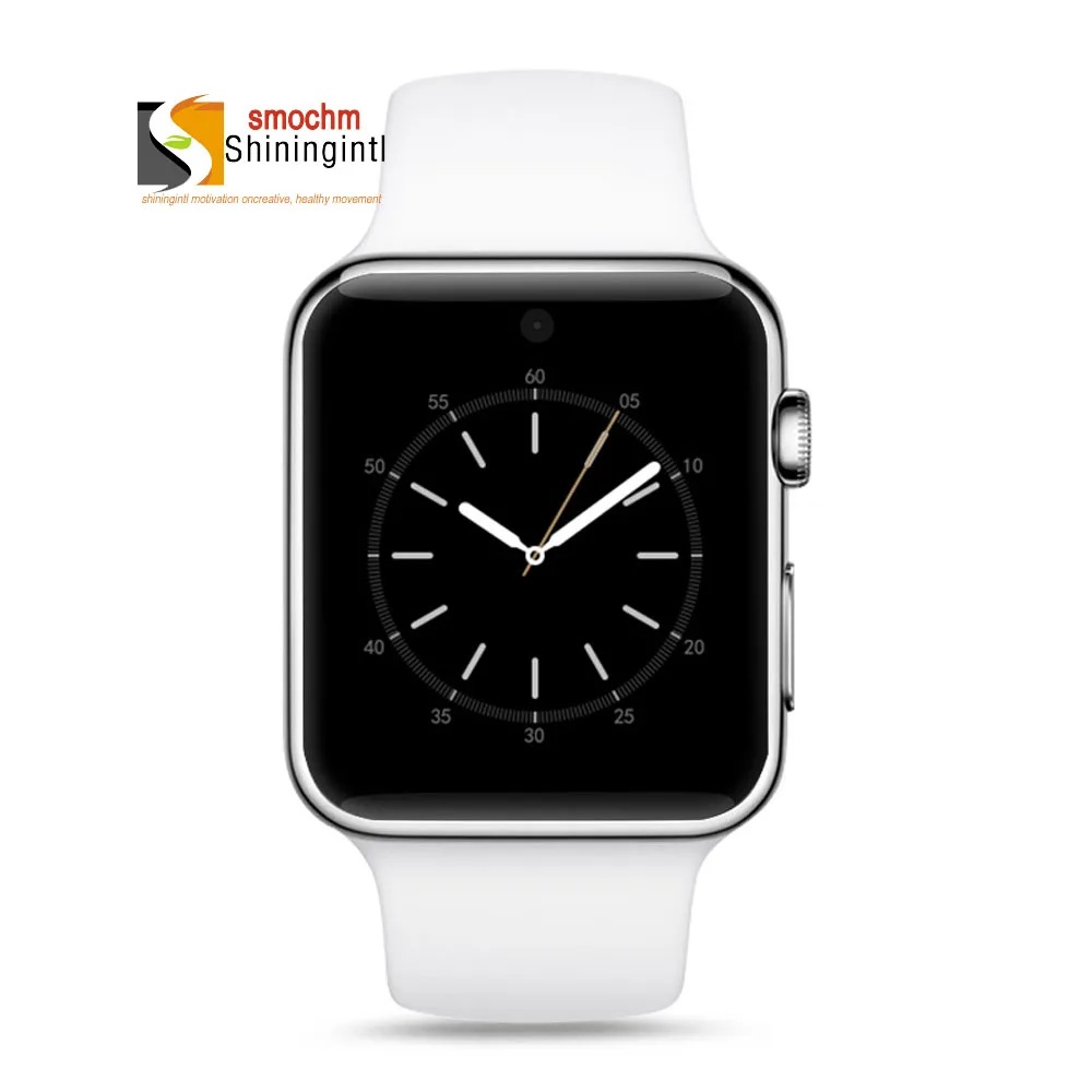 GSM Bluetooth SmartWatch телефон MTK2502C камера SIM карта силиконовые спортивные часы для Apple Iphone