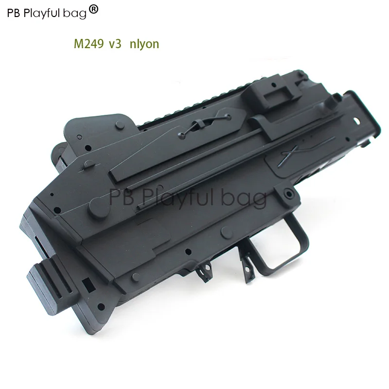 1pcs Pb игривый мешок Спорт на открытом воздухе игрушки гель мяч пистолет M249 V3 нейлон старый основной корпус ремонт машины запчасти OD79 - Цвет: 1pcs