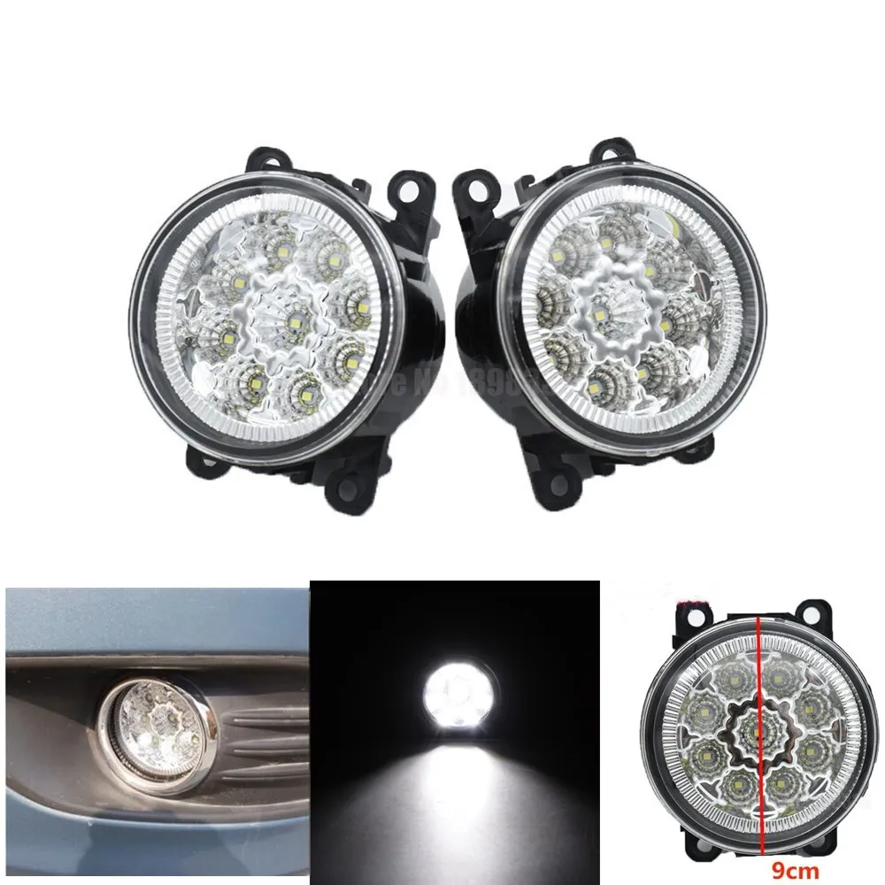 2 шт. Противотуманные фары в сборе супер яркий светодиодный галогенные лампы для