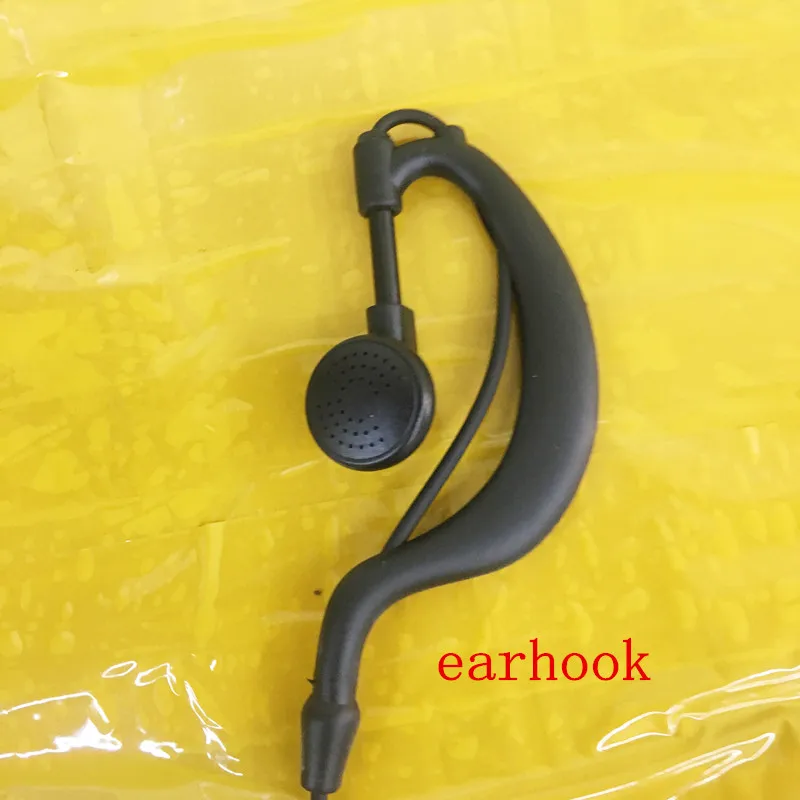 Большой зажим воротник PTT наушники earhook 2Pin для ICOM IC V8 V82 V85 F11 F26 F4008A F31 F4GT F3021 F3001 и т. д.