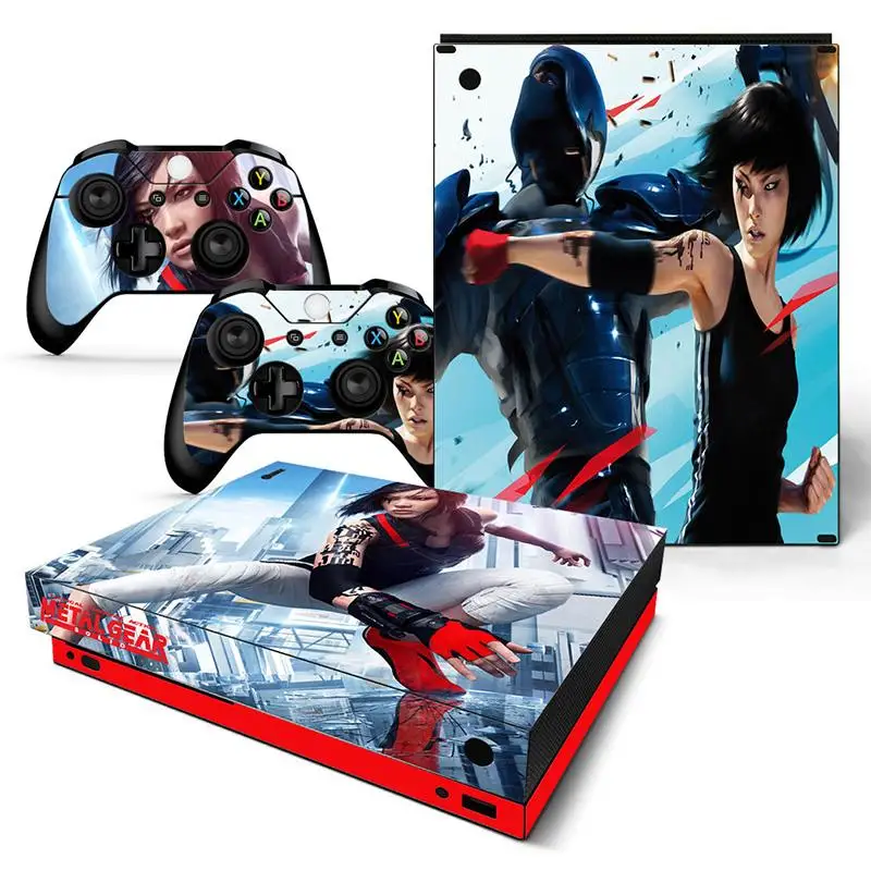 Защитный ПВХ материал полное покрытие кожи наклейка для xbox one x кожи