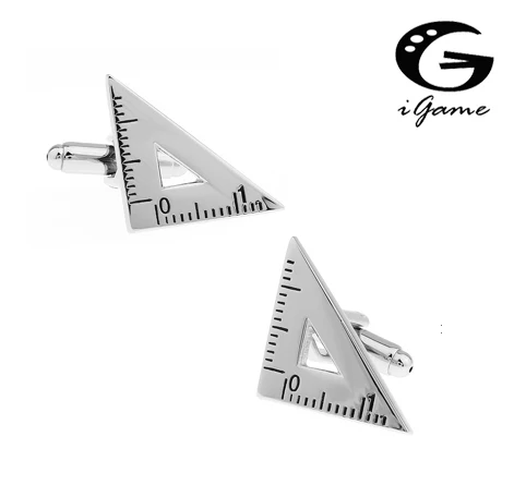 

iGame Set Square Cuff Links Unique Protractor Design Free Shipping