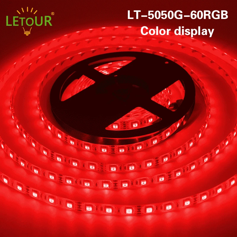 Светодиодный RGB полоса 16 цветов светодиодный светильник-гирлянда