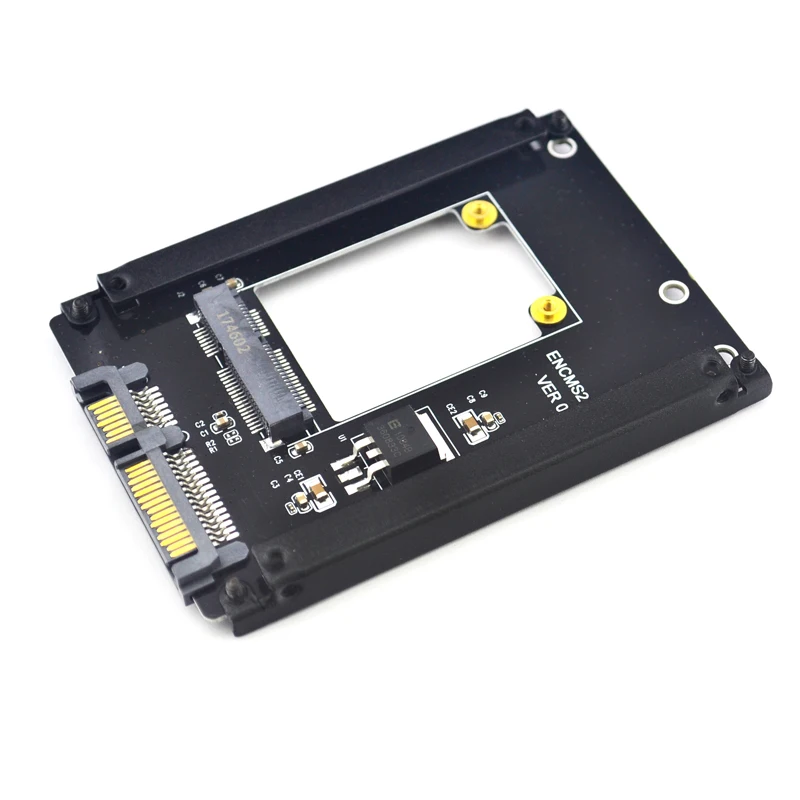 Новый переходник 50 мм mSATA SSD на 2 5 &quotSATA Drive адаптер msata для Windows 2000/XP/7/8/10 Vista Linux Mac |