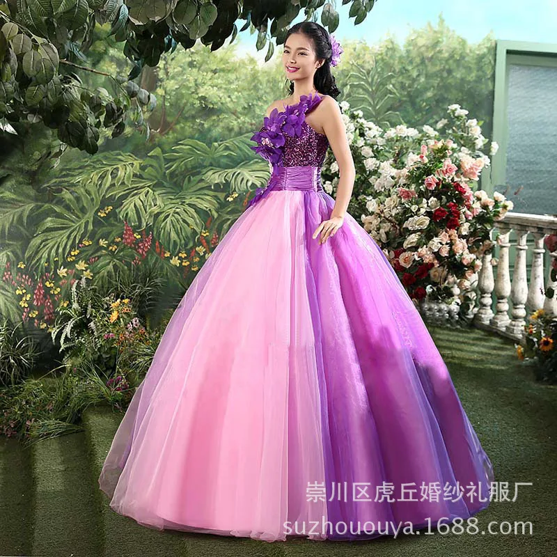 19 вековая фиолетовая гражданская война Южный красивый халат искусственные