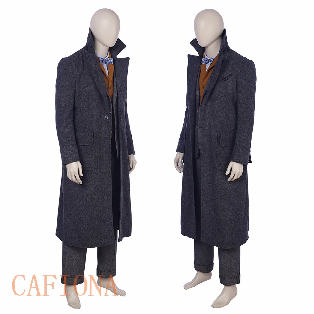 Костюм для косплея Cafiona фантастические животные и где их найти шерстяное пальто