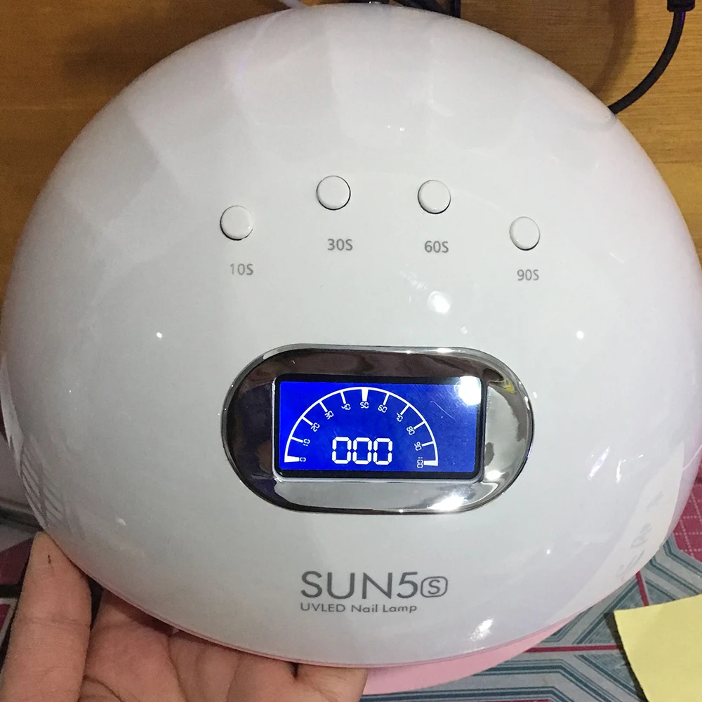 Новый Сушилка для ногтей 72 Вт 30 светодиодный светильник SUN 5 УФ-лампа