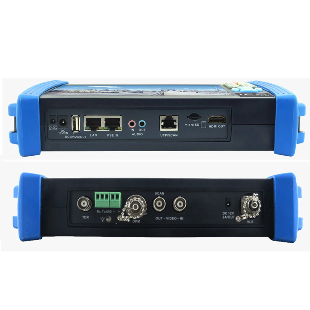7 дюймов сенсорный экран Экран CCTV тестер 1080P Ip камера Powr Банк/POE/WI-FI/аналоговый |