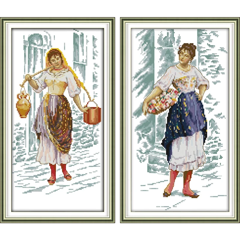 Настольная Ваза Joy Sunday наборы для вышивки крестиком ручная работа вышивка с