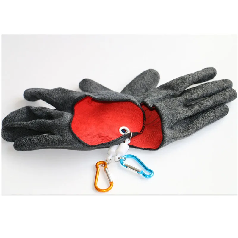 Рыболовные PE Нескользящие перчатки ручной рыбалки для передачи безопасности