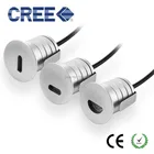 СВЕТОДИОДНЫЙ Шаг светильник на открытом воздухе встраиваемый светильник Настенный светильник 12V 24V 1W IP67 Палуба этаж лампа Водонепроницаемый внешний сада ландшафтный светильник ing лестницы